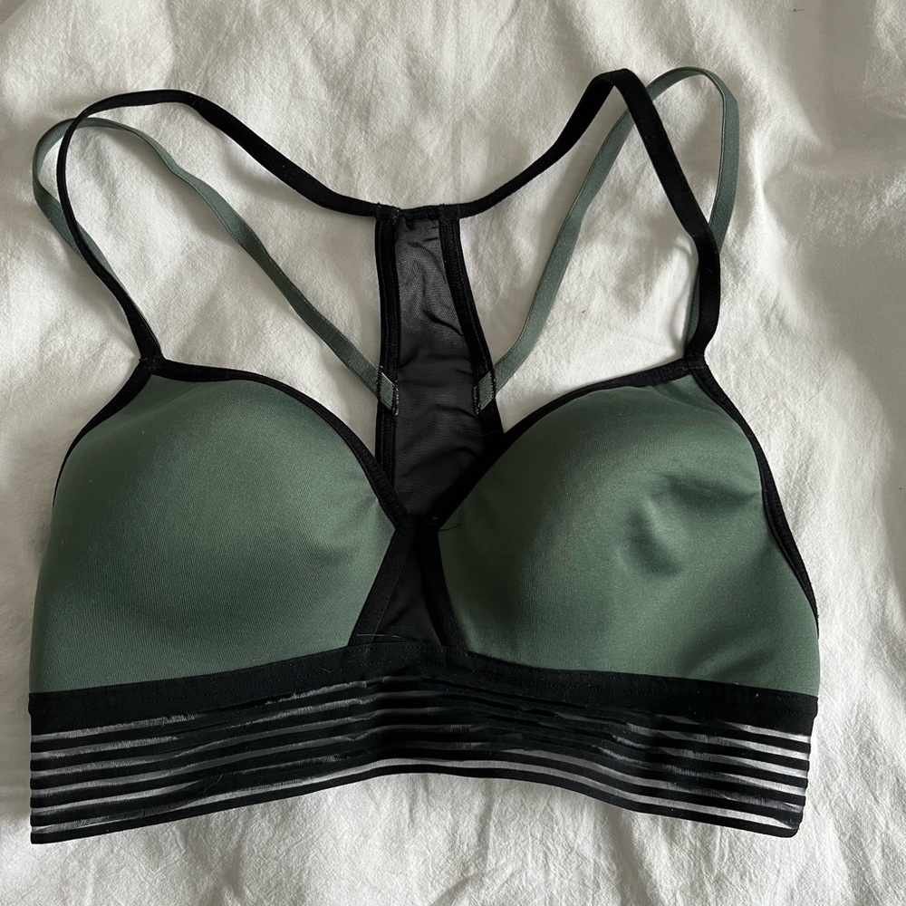 Victoria Secret Green Sports Bra